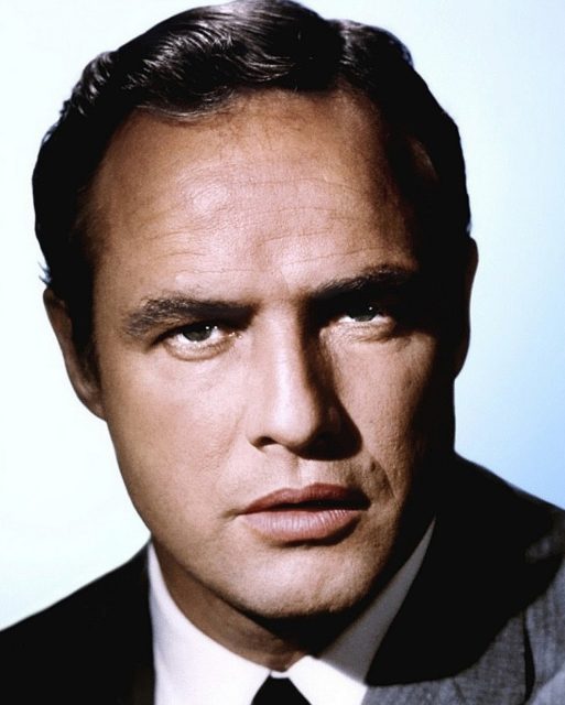 A portrait of Marlon Brando. Photo Credit