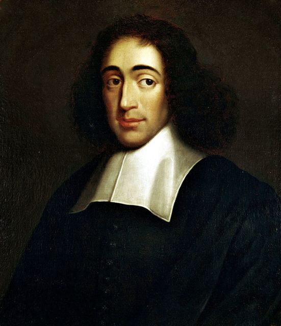 A portrait of Spinoza