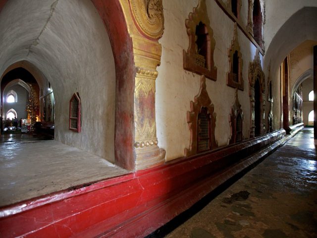 The interior of the temple. Photo Credit
