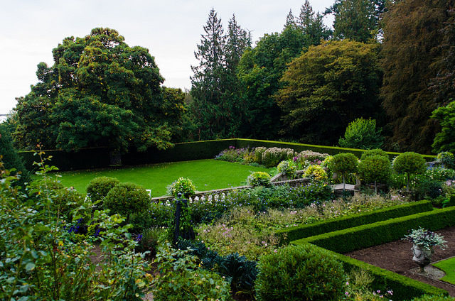 The site is rich with remarkable gardens. Photo Credit
