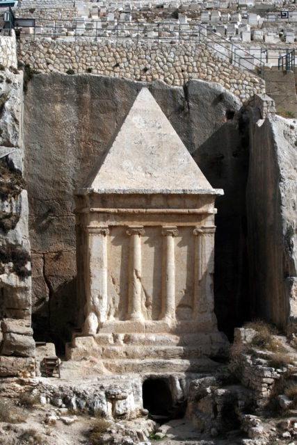 Tomb of Zechariah. Photo Credit