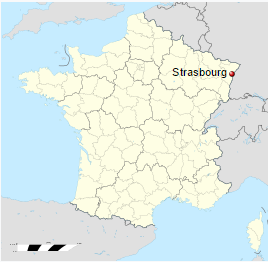 Strasbourg is located in France Photo Credit