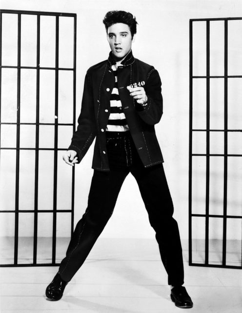 Elvis Presley in Jailhouse Rock (1957) Photo Credit