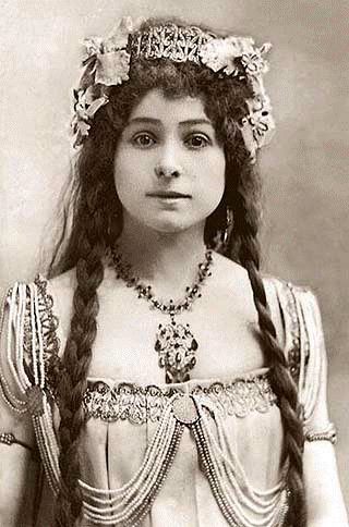 Alexandra David-Néel as a teenager, 1886
