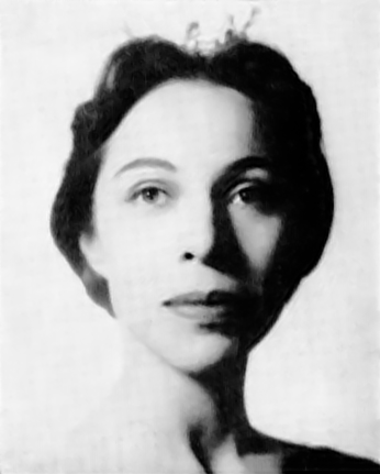 Headshot of Maria Tallchief from the April 1961 issue of “Dance Magazine,” commemorating the magazine’s annual award winners