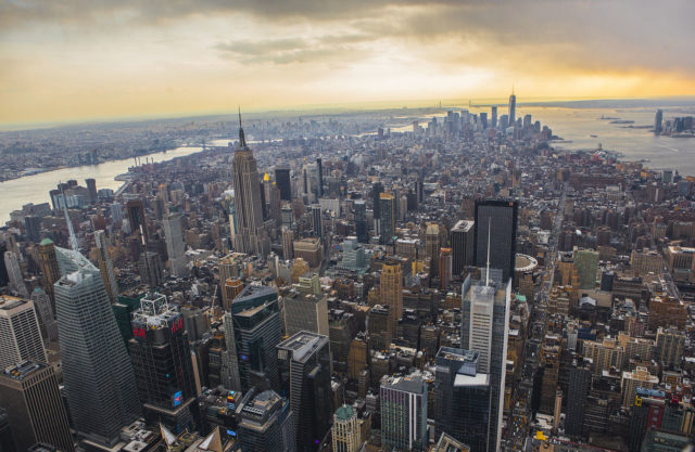 A view from Midtown Manhattan toward Lower Manhattan  Photo credit