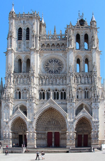 Amiens Cathedral. Photo Credit