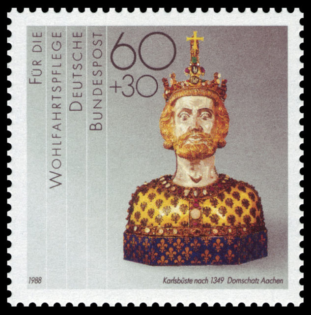 Charity stamp of Deutsche Bundespost, 1988