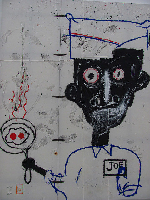 EYES AND EGGS – Basquiat. Photo Credit