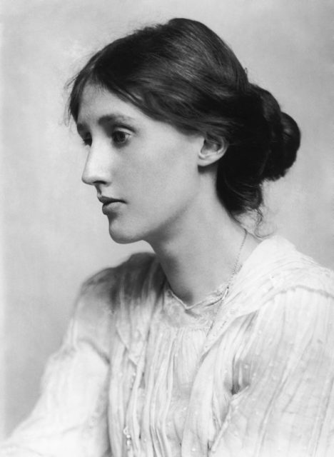 Virginia Woolf in 1902; photograph by George Charles Beresford