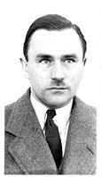 Police photograph of John Haigh, The Acid Bath Murderer (1949)