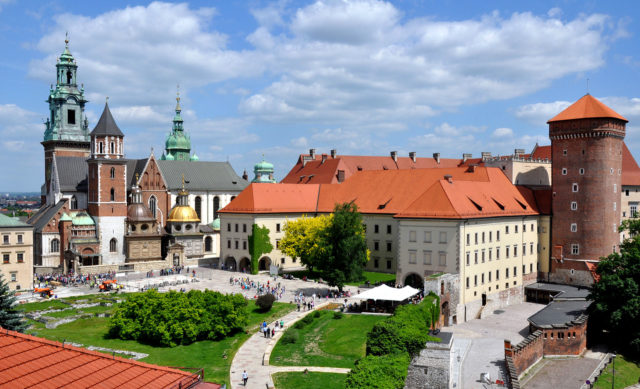 The Wawel Castle and Cathedral in Krakow, Poland  Photo Credit
