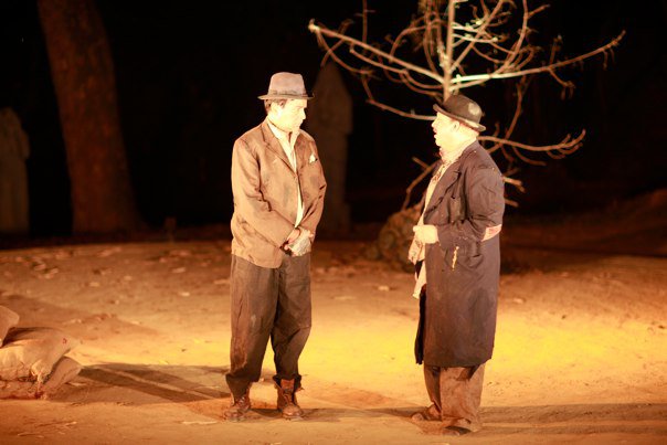 Vladimir and Estragon (June 2010 production of the play at The Doon School, India). Photo Credit