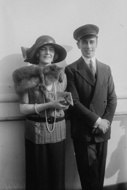 Edwina and her husband, early 1920s. Photo credit