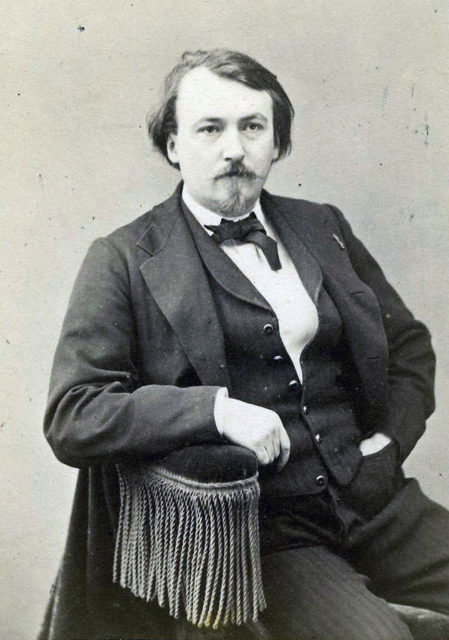 Portrait of Paul Gustave Louis Christophe Doré (6 January 1832 – 23 January 1883) by Nadar.