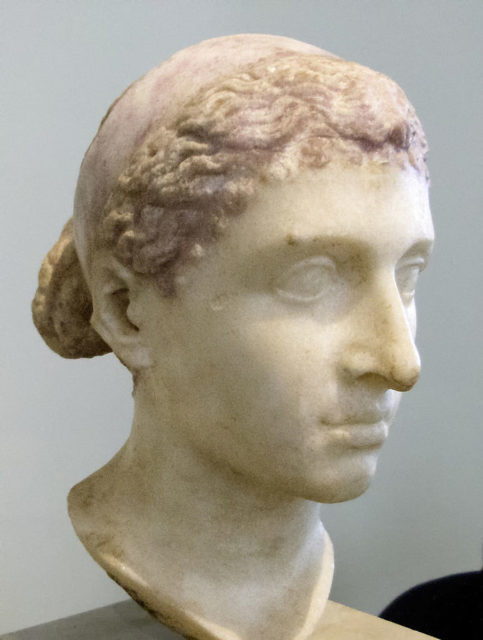 Bust believed to be of Cleopatra VII, Altes Museum, Berlin