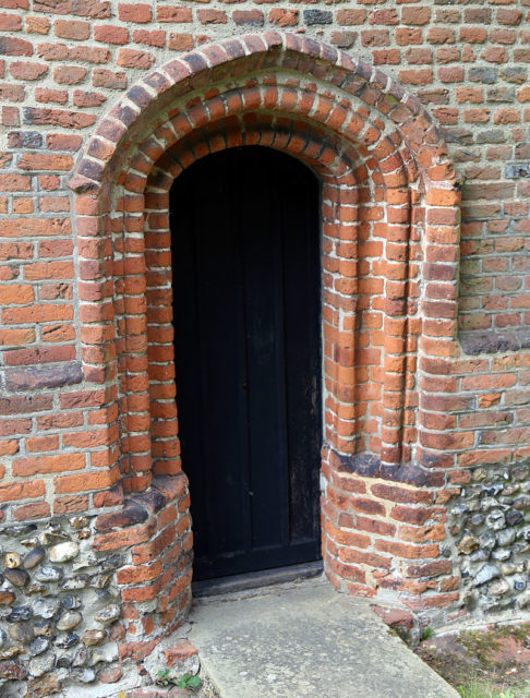 Chancel south door of St Andrew’s Church  Photo Credit