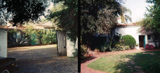 The former home of Marilyn Monroe, Brentwood, Los Angeles, California.