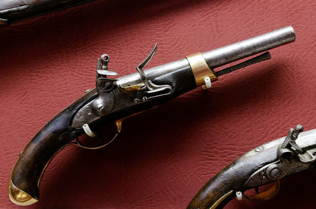 French cavalry pistol Modèle, 1767 Photo Credit