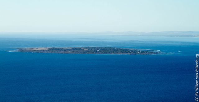 Robben Island aerial photo Photo Credit