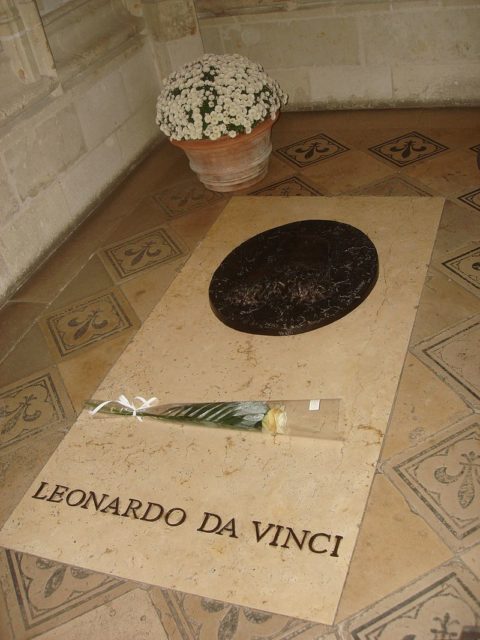 The remains of Leonardo were transferred from the Church of Saint-Florentine to the chapel of Saint-Hubert   Photo Credit