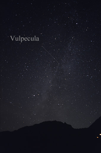 The famous pulsar came from the constellation Vulpecula (Little Fox). The constellation can be seen with bare eyes Photo Credit