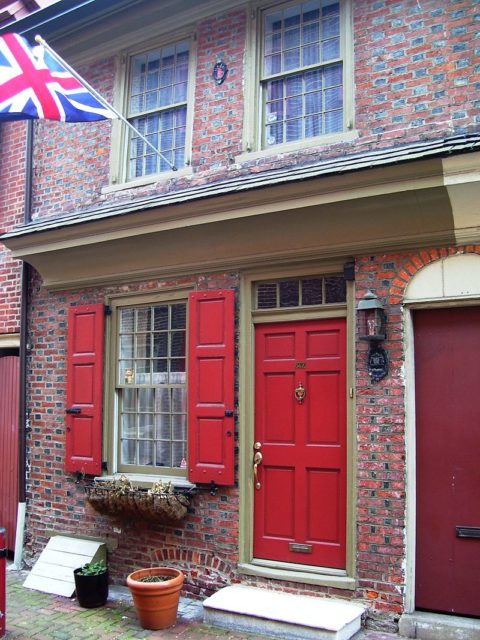 Elfreth’s Alley is America’s oldest residential street Photo Credit