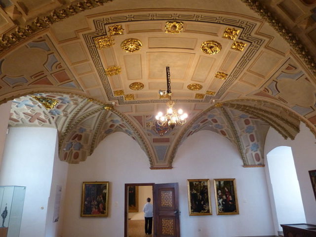 Güstrow Castle – Entrance hall. Photo Credit