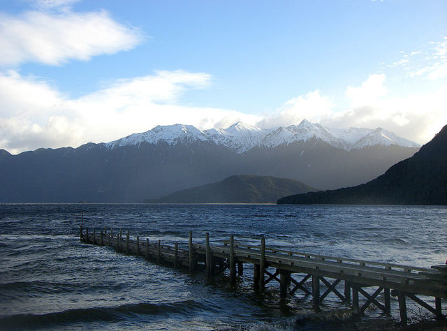 Lake Hauroko, Fiordland National Park during winter  Photo Credit