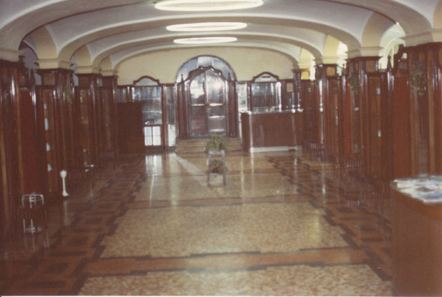 Hall towards the baths (1996). Photo Credit