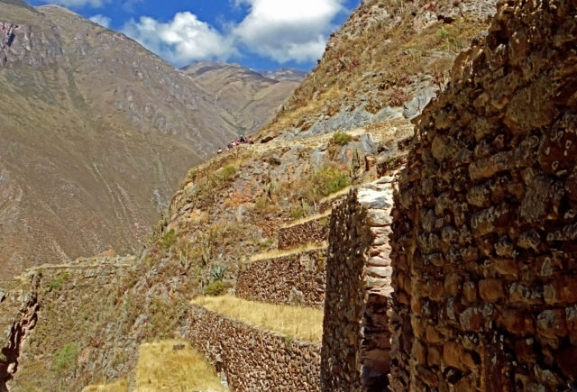 Ollantaytambo, the Inca fortress which guarded the entry of this part of the Sacred Valley and protected it from invasion  Photo credit