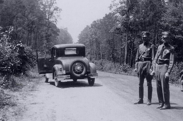 “The Trail’s End” – The spot deep in the piney Louisiana woods where Bonnie & Clyde were ambushed on May 23, 1934.