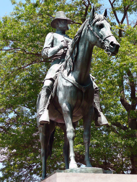 Monument in Burnside Park, Providence, Rhode Island. Photo Credit