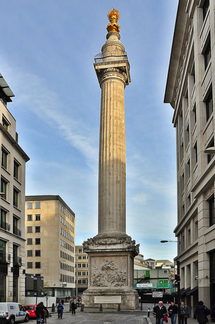 Modern day view of the Monument. Photo credit