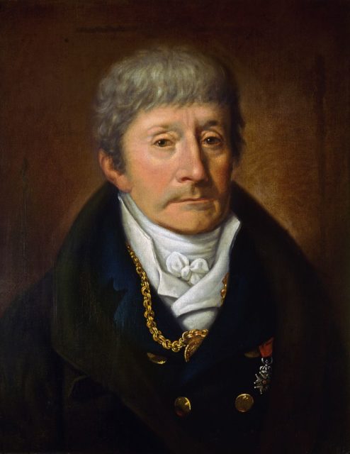 Portrait of Salieri by Joseph Willibrord Mähler