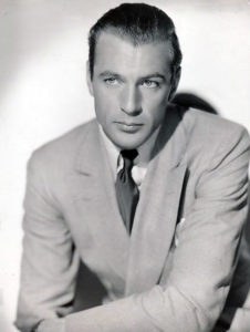 1936 publicity photo of Gary Cooper