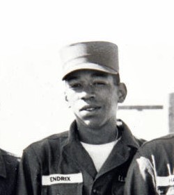Hendrix in the U.S. Army, 1961.