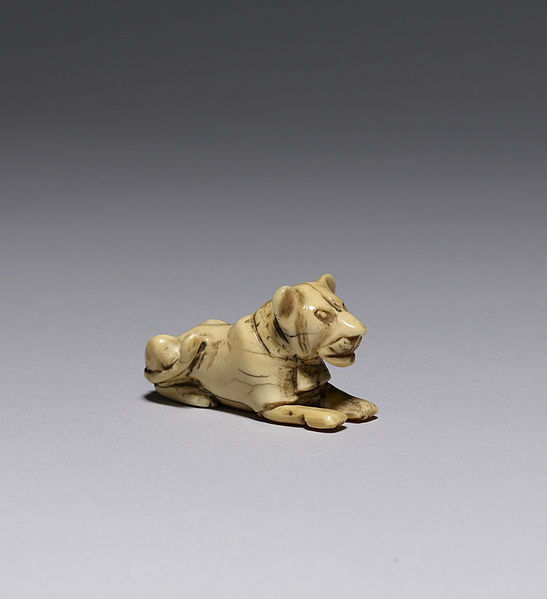 Lioness game piece made from ivory  Photo Credit