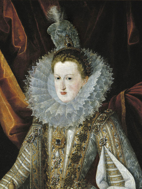 Portrait of Margaret of Austria with the Pearl, 1606.