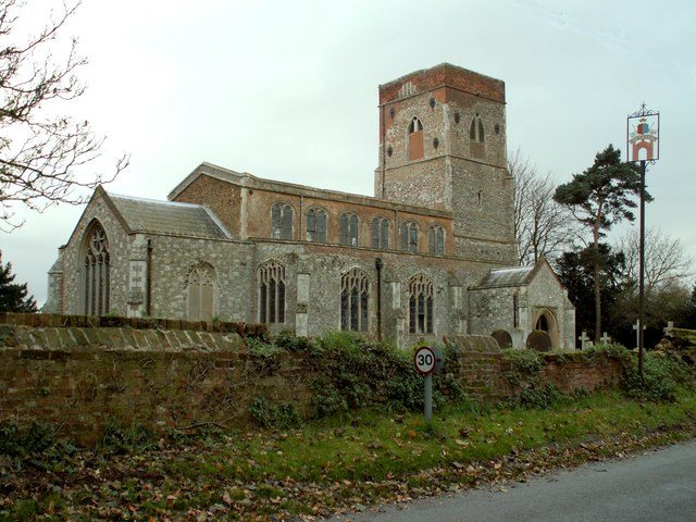 St Mary’s Church, Erwarton, Suffolk, where Boleyn’s heart was allegedly buried. Photo Credit