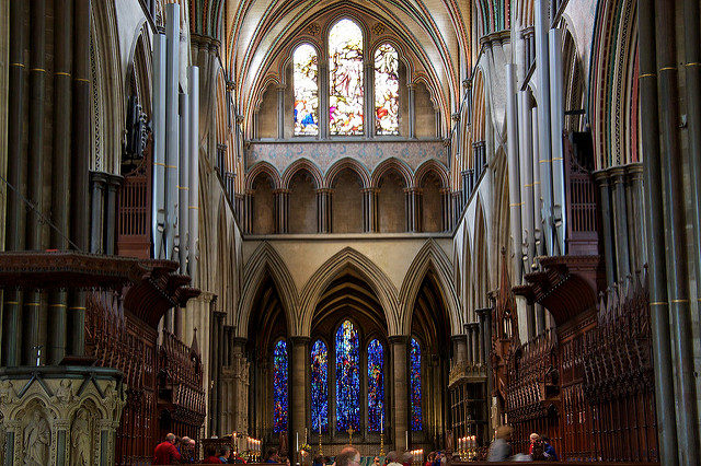 The nave of the cathedral  Photo Credit