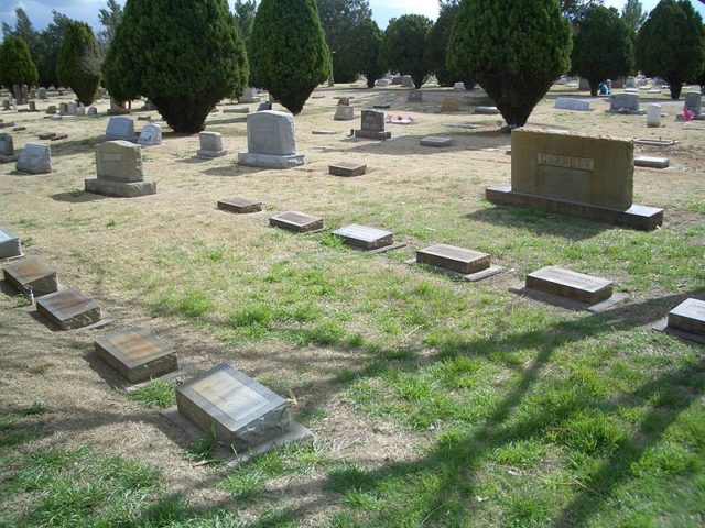 Garrett family burial site.