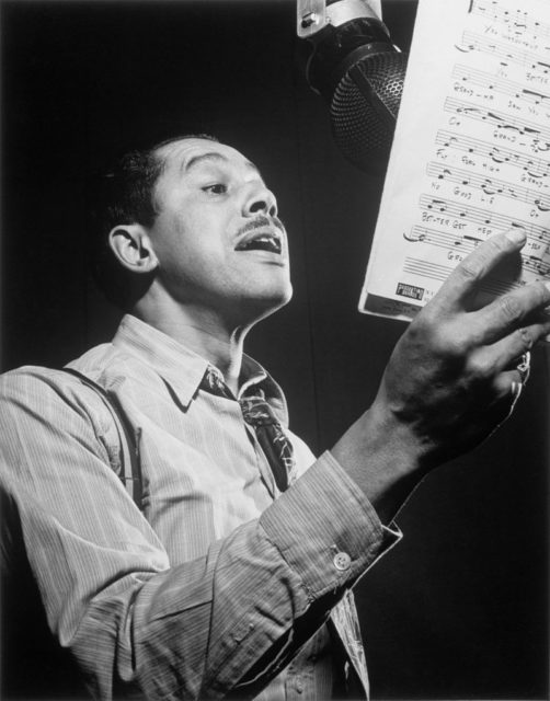 Cab Calloway by Gottlieb – Calloway was one of the original Cotton Club performers