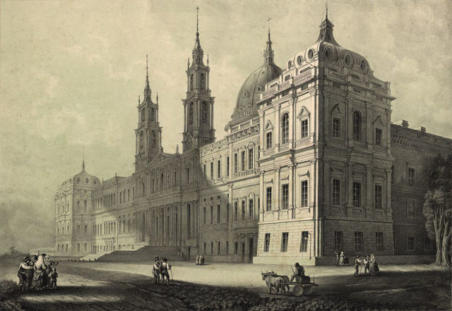 The Palace in 1853.