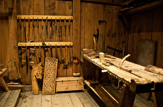 A Viking workshop. Photo Credit