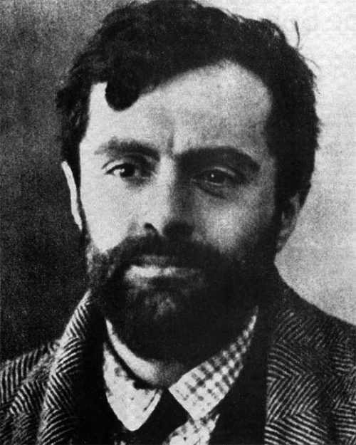 Amedeo Modigliani, 1919, near the end of his life.