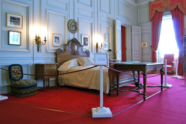 The bedroom of Cornelius Vanderbilt II. Photo Credit