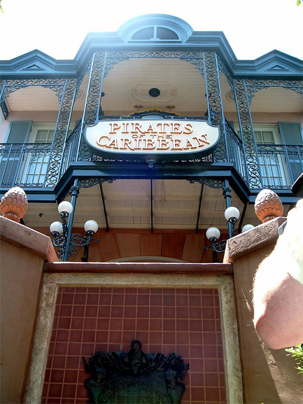 Entrance to the ride at Disneyland. Photo Credit