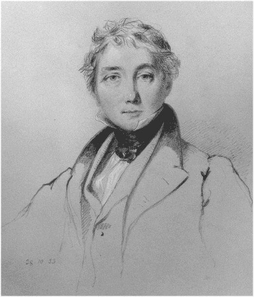 Portrait of James Baillie Fraser (1783 – 1856), a Scottish travel writer, artist, and illustrator.