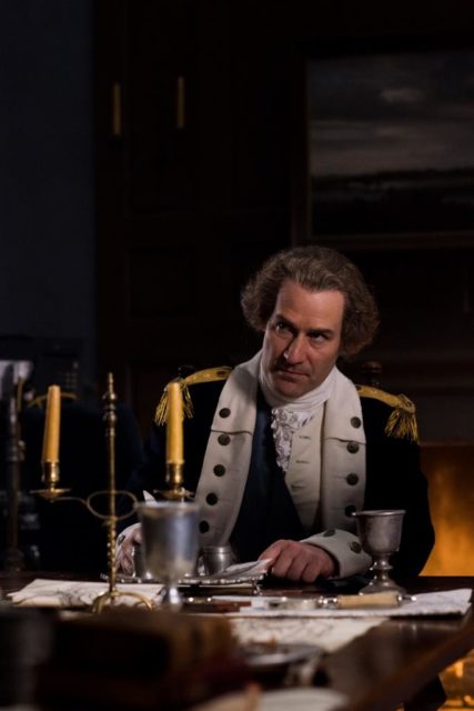 In Season 4, George Washington is devastated by Arnold’s betrayal Photo Credit: Antony Platt/AMC